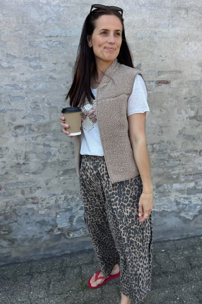 MMRowe Teddy Waistcoat Savannah Tan - 165230 Thumbnail