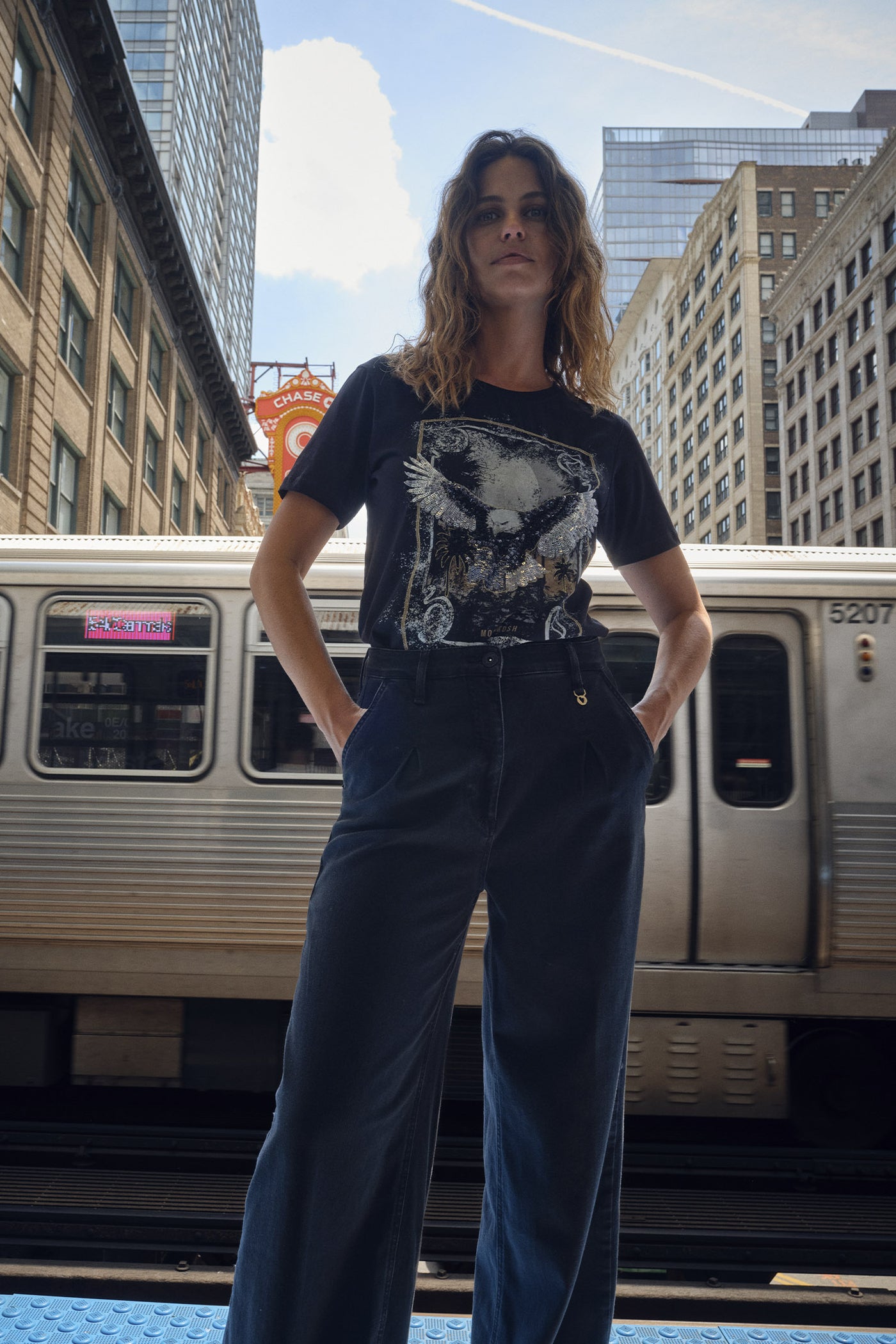 MMElli O-SS Tee Black