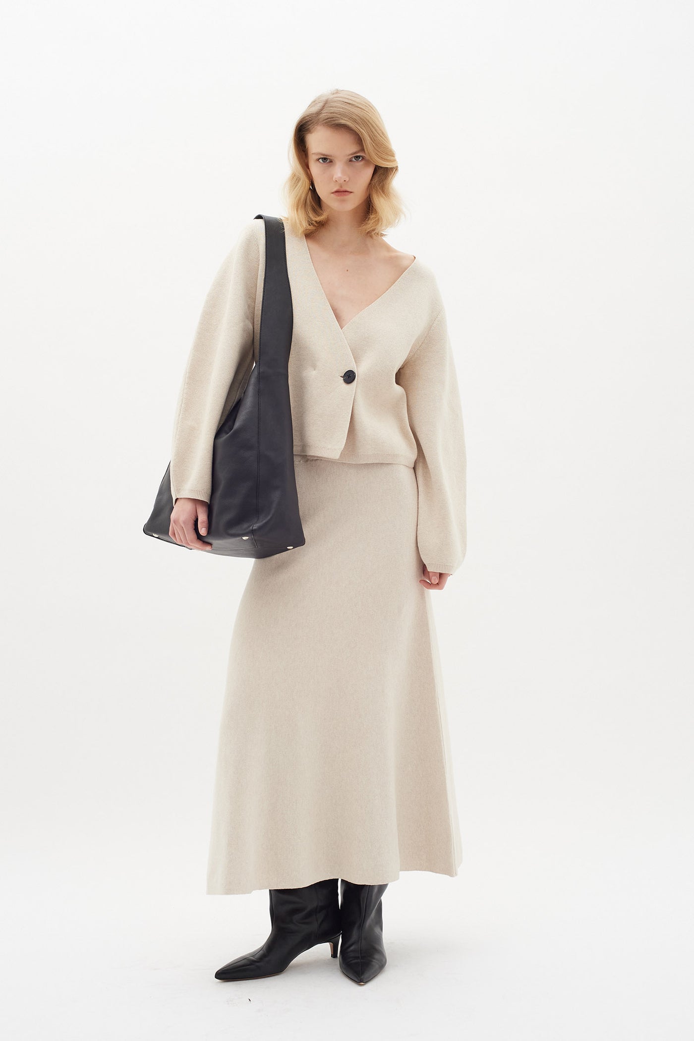 KayllaIW Skirt Haze Melange - 30109740