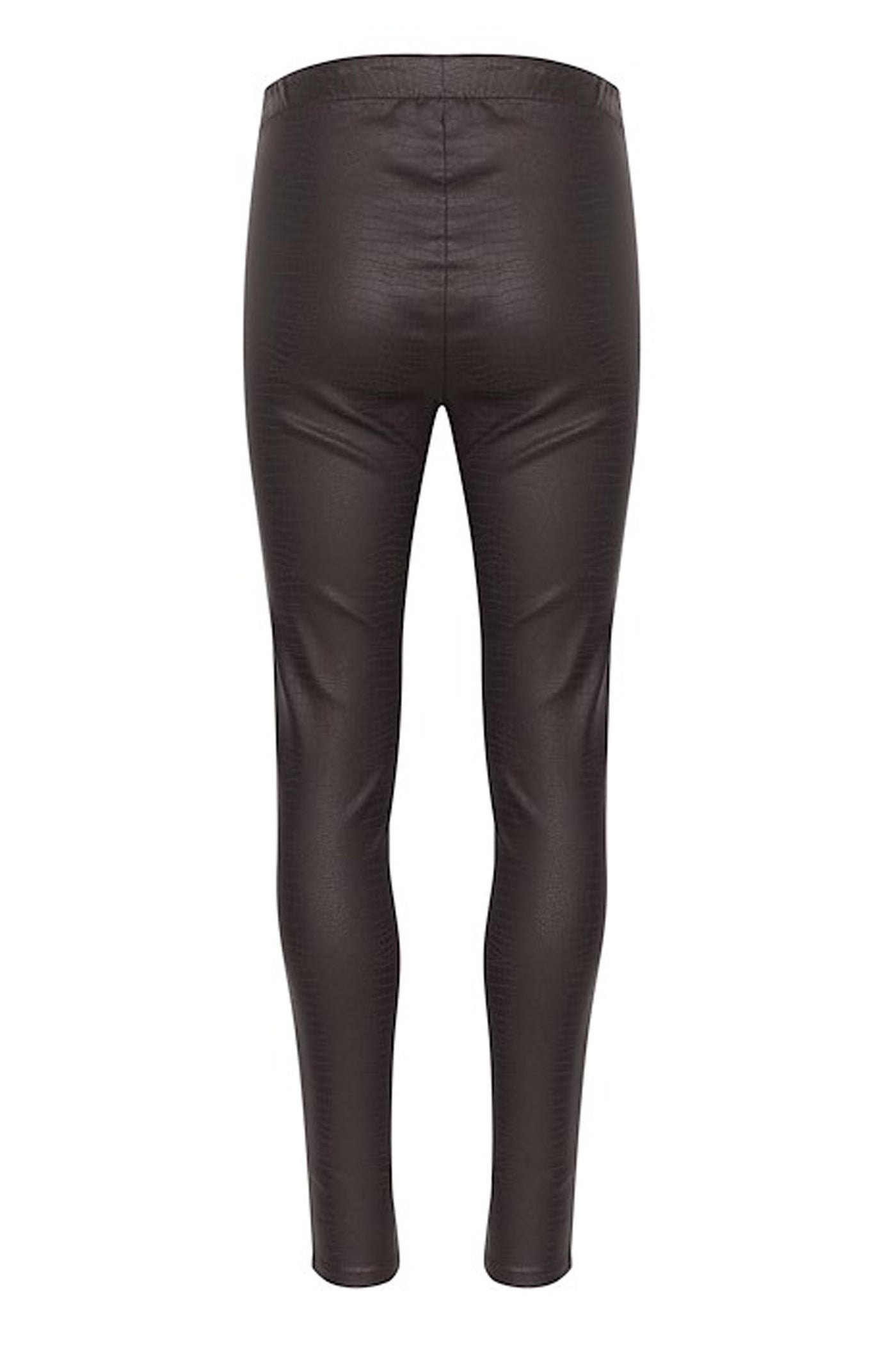CRTabea Woven Legging Dark Brown Crocodile - 10610409