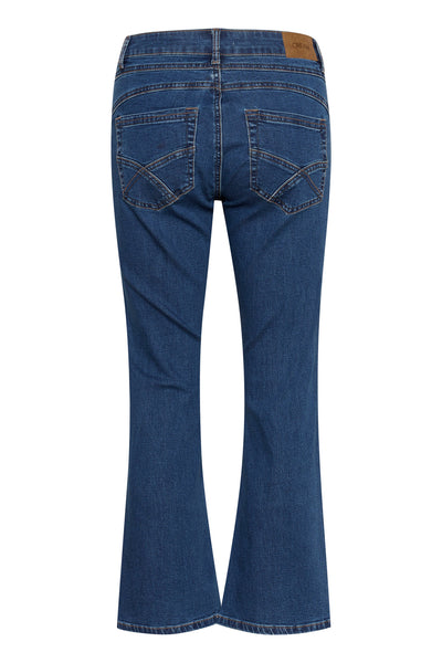 CRLone 7/8 Bootcut - Coco Fit Indigo blue denim - 10611837 Thumbnail