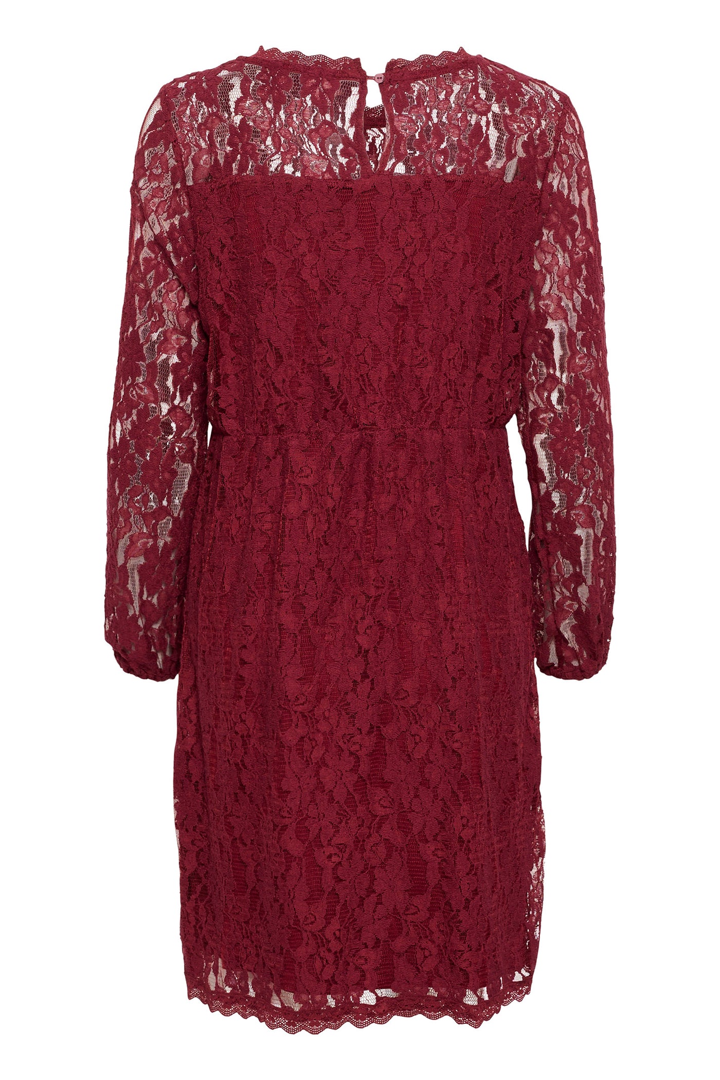 CRKit Lace LS Dress - Zally fi Cabernet - 10612366