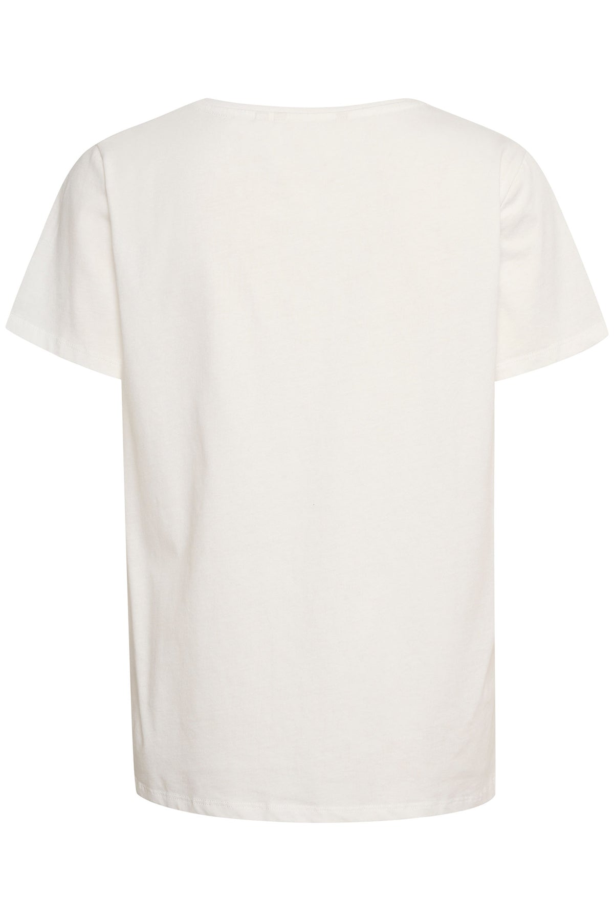 CRElvire T-Shirt V-Neck Snow White - 10612595