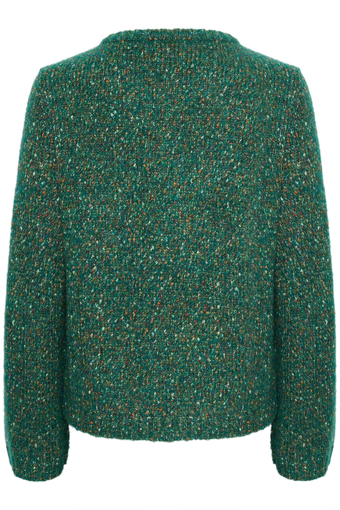 CRKiara Knit Pullover Bright Green Melange - 10612040