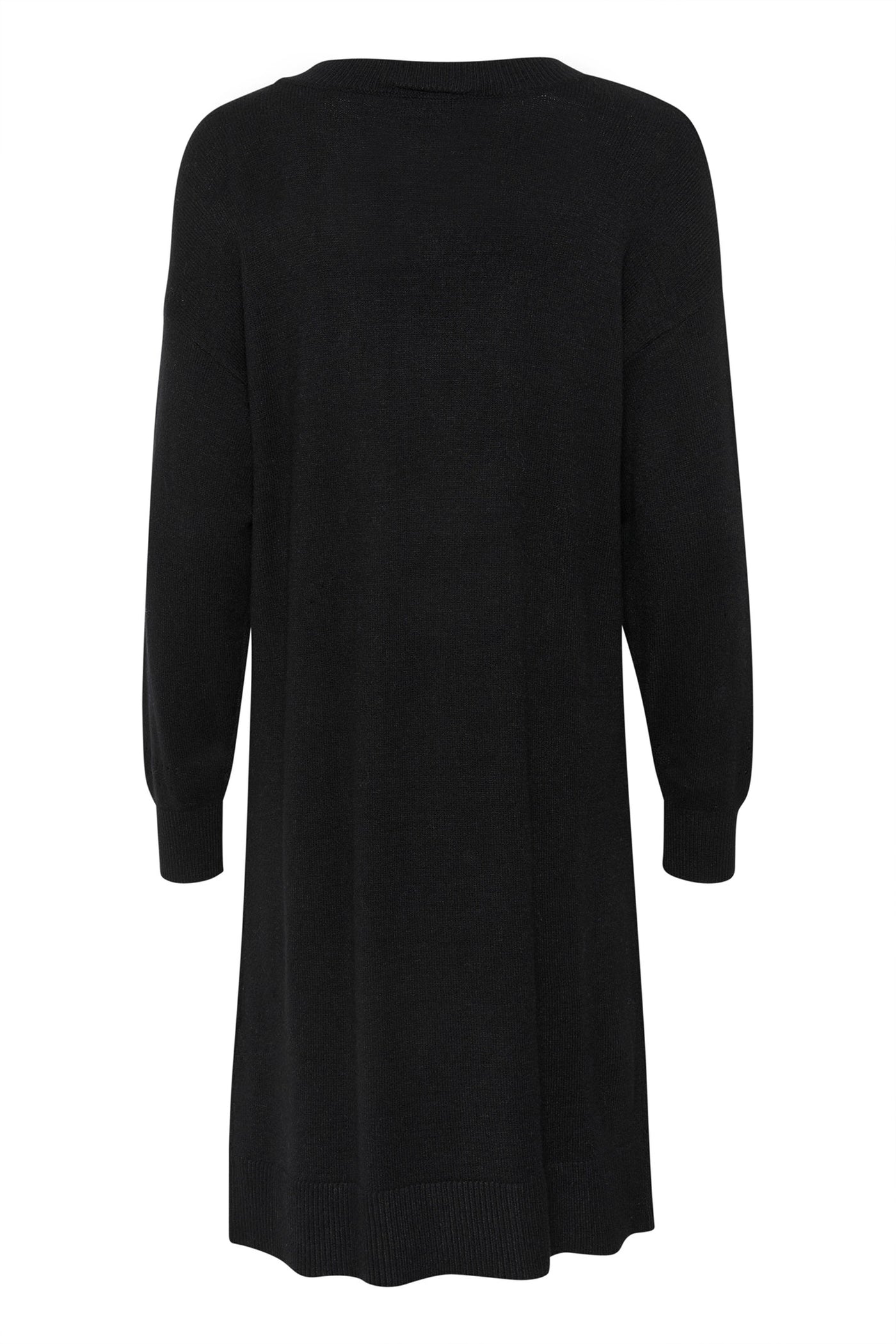 CRDela Knit Dress Pitch Black - 10612876