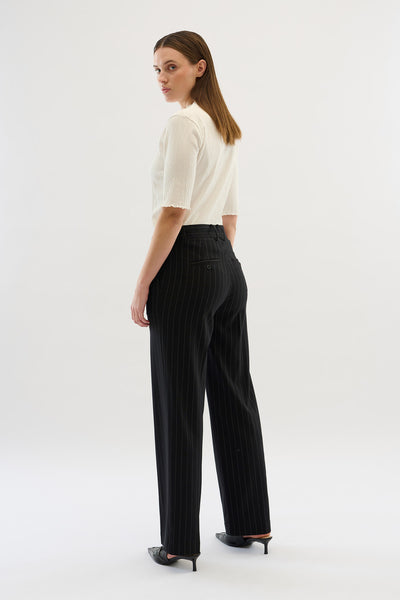 KBMilano Stripe Pants Meteorite - 10104990 Thumbnail