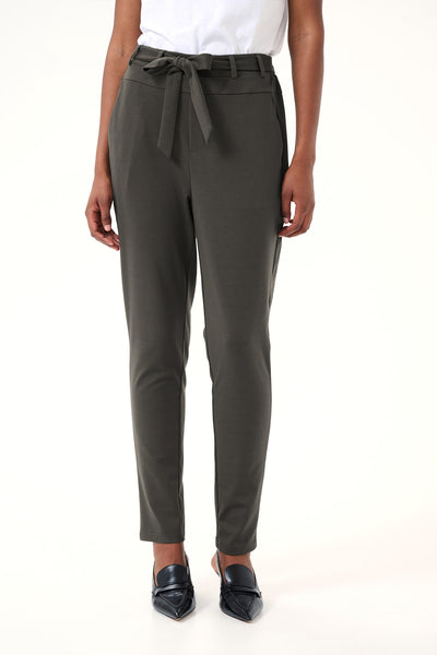 KAjenny Belt Pants Black Oyster - 10509744 Thumbnail