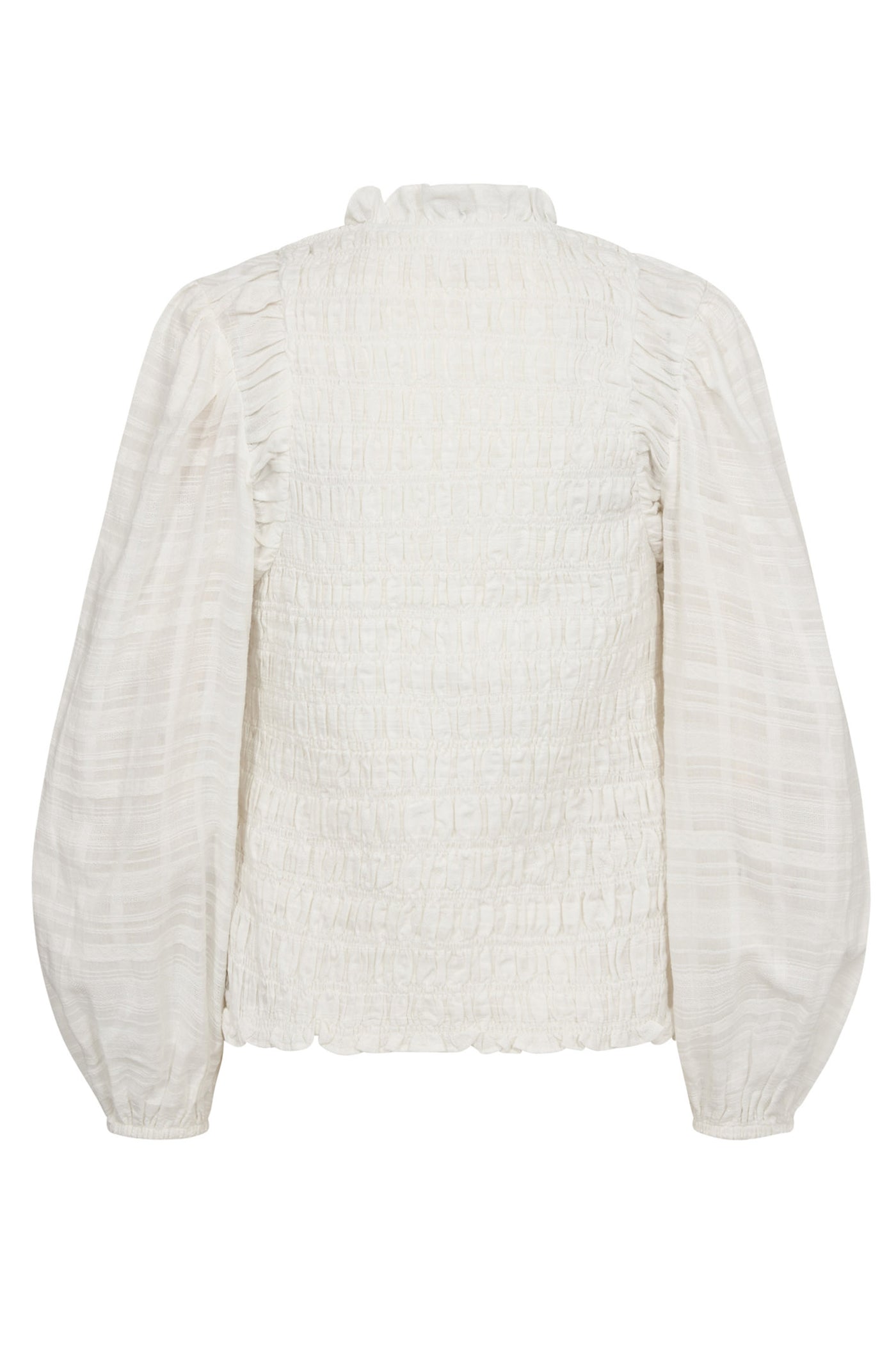 KeraCC Smock Blouse 4000-White - 35623