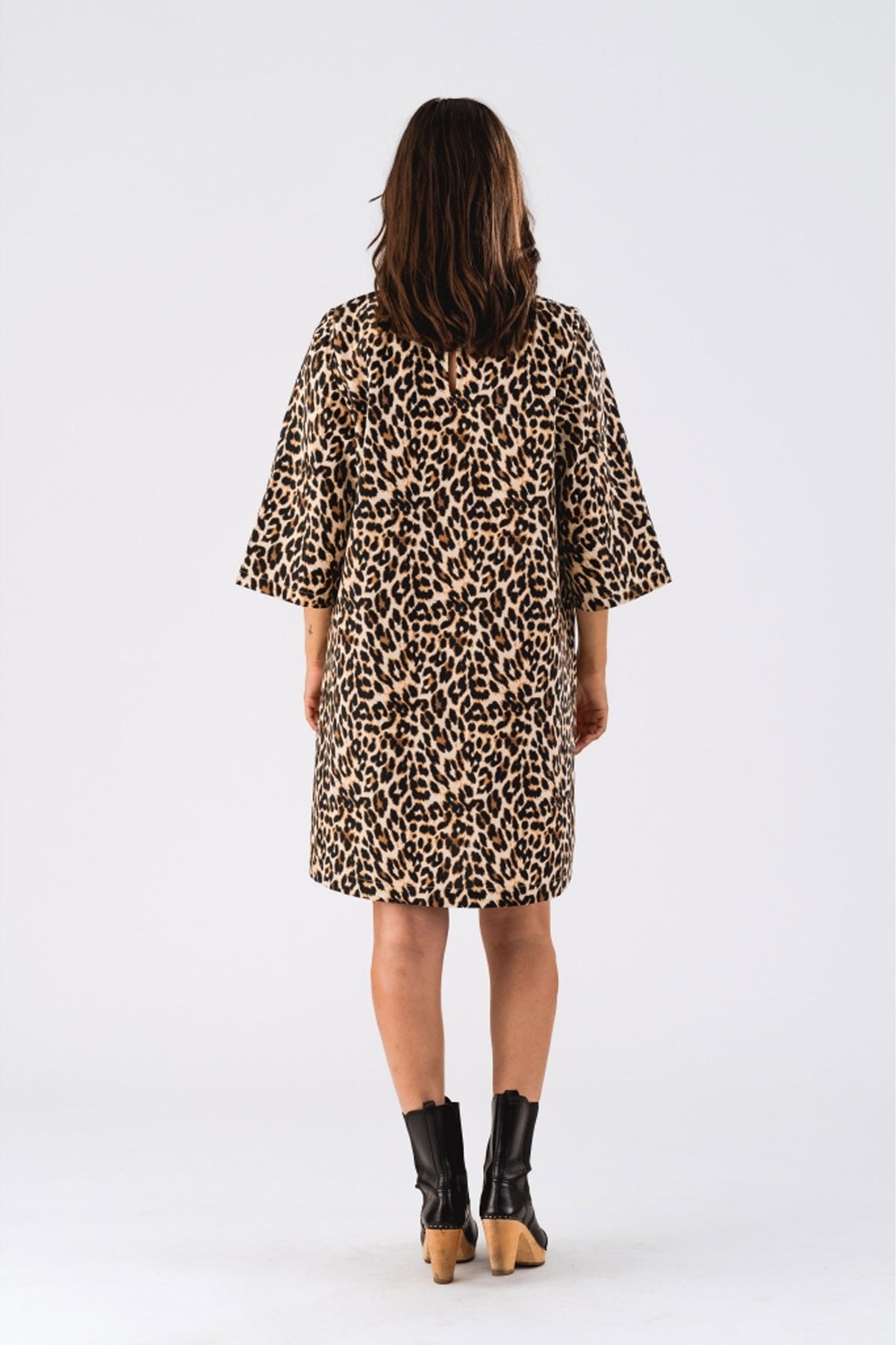 CarlaLL Short Dress SS 72 Leopard Print - 90056-3011