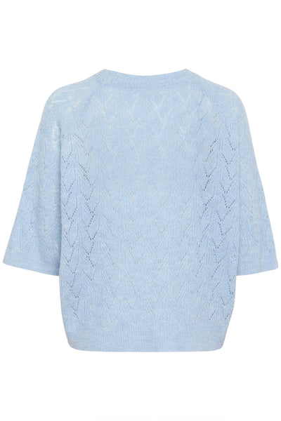 KAtiana Pullover Celestial Blue Melange - 10510048 Thumbnail