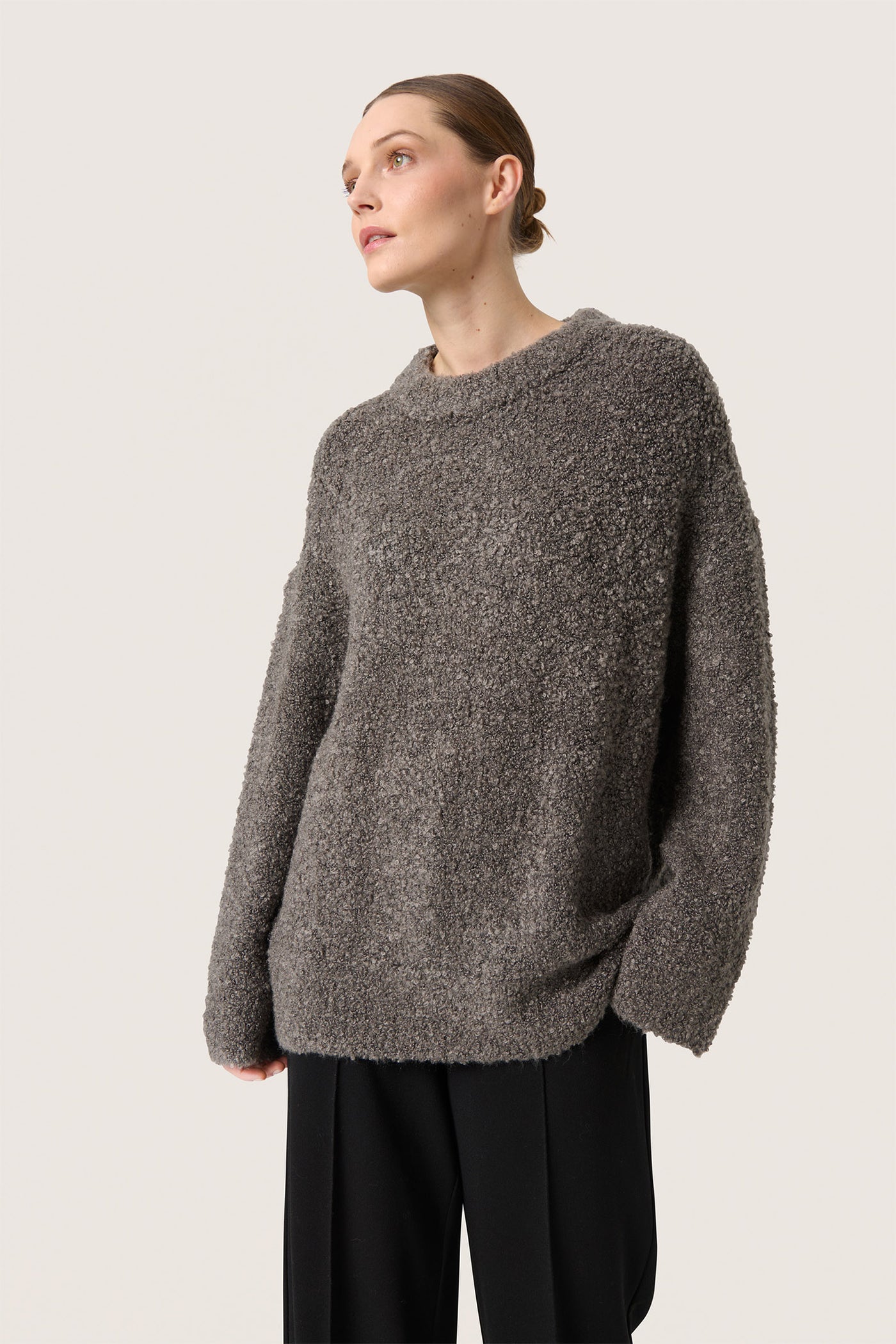 SLBabbette Pullover Dark Gull Gray - 30407771