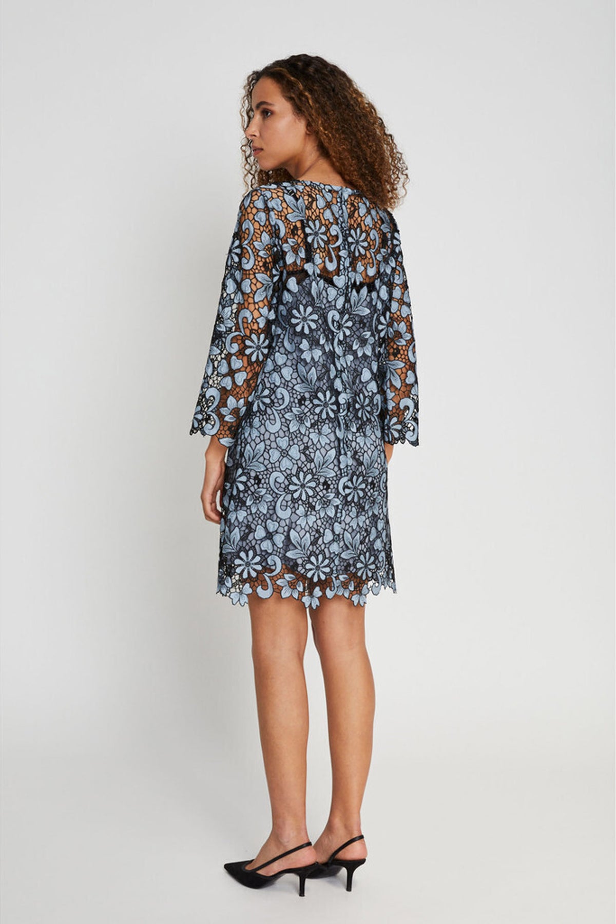 LentaBBKeira dress Blue Flower - BBW4453
