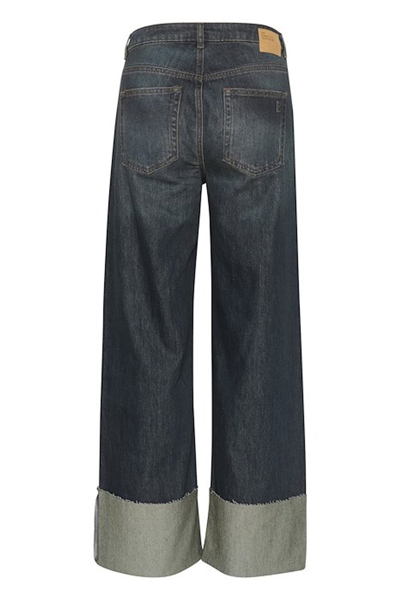 DalviMW 139 High Wide Dark Blue Dirty Wash - 10704798