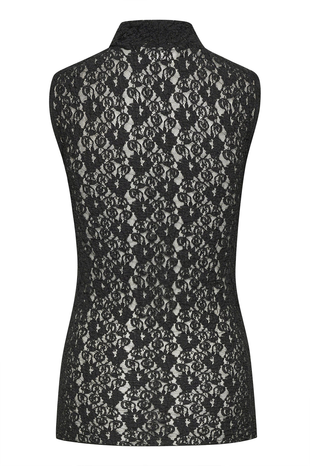 CivahIW Turtleneck Top Black - 30109935