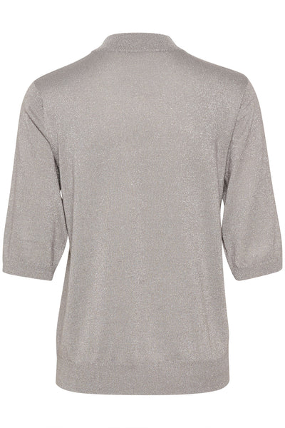 CRShimra Knit Blouse Grey Sliver Metallic - 10613468 Thumbnail
