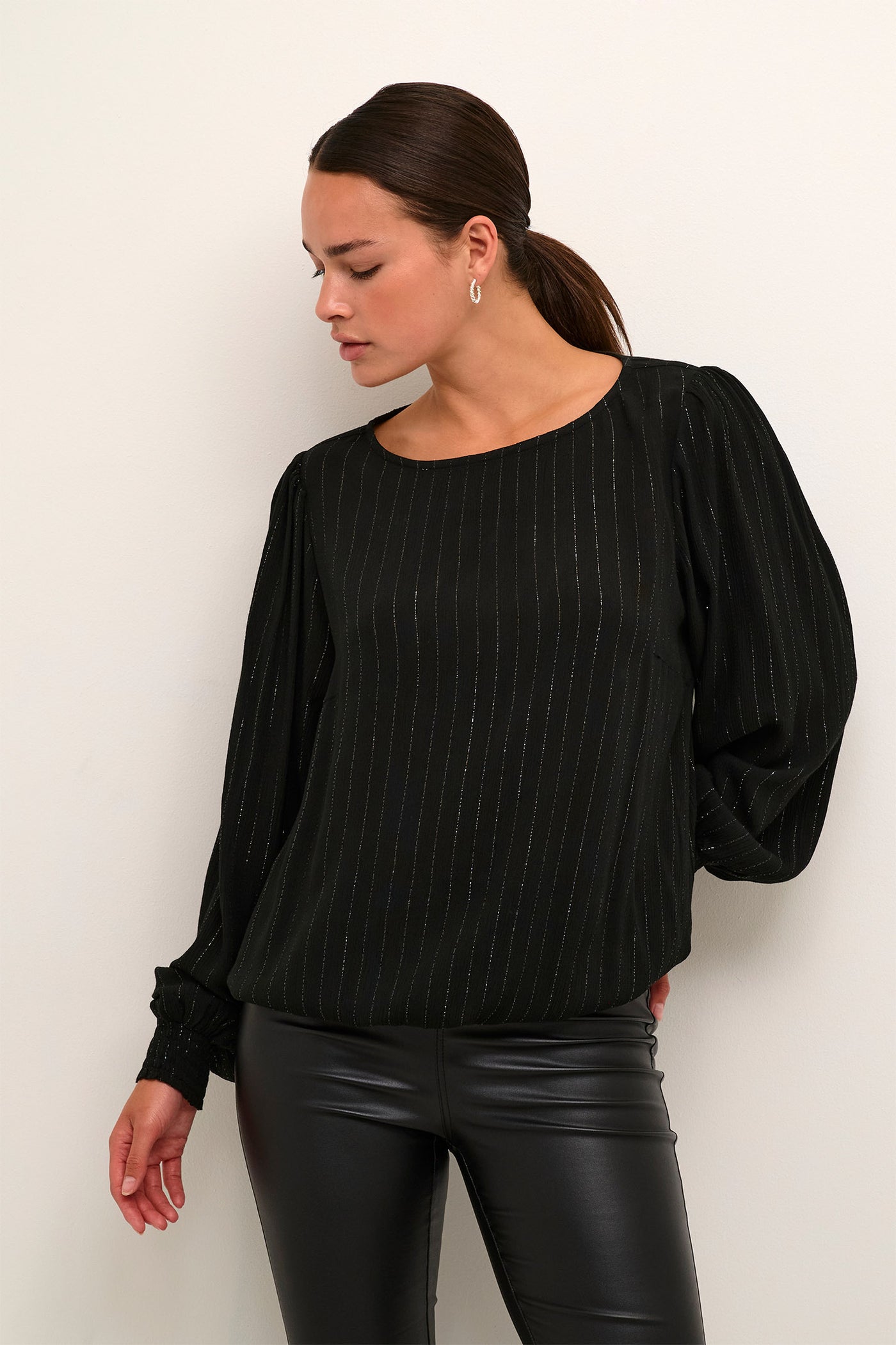 KAliv Blouse Black deep