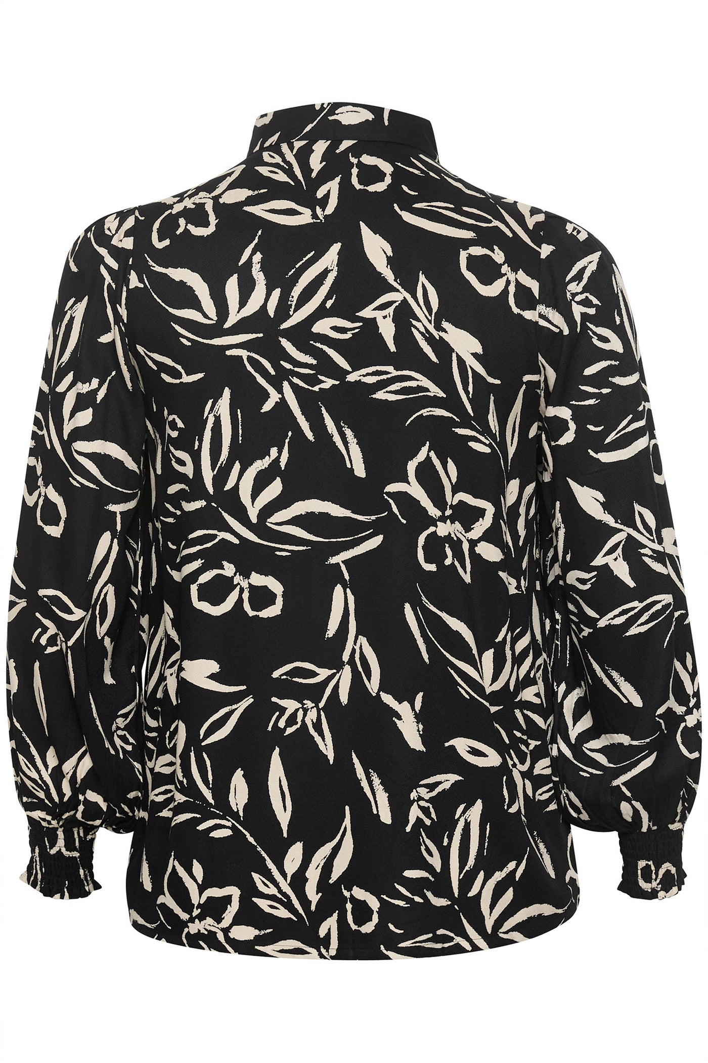 KCflora Shirt Black/Sand Painted Flower - 10582552