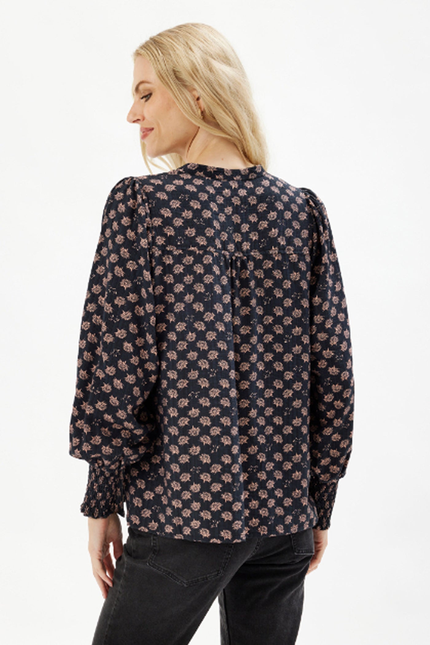 Sahara blouse Rose wood