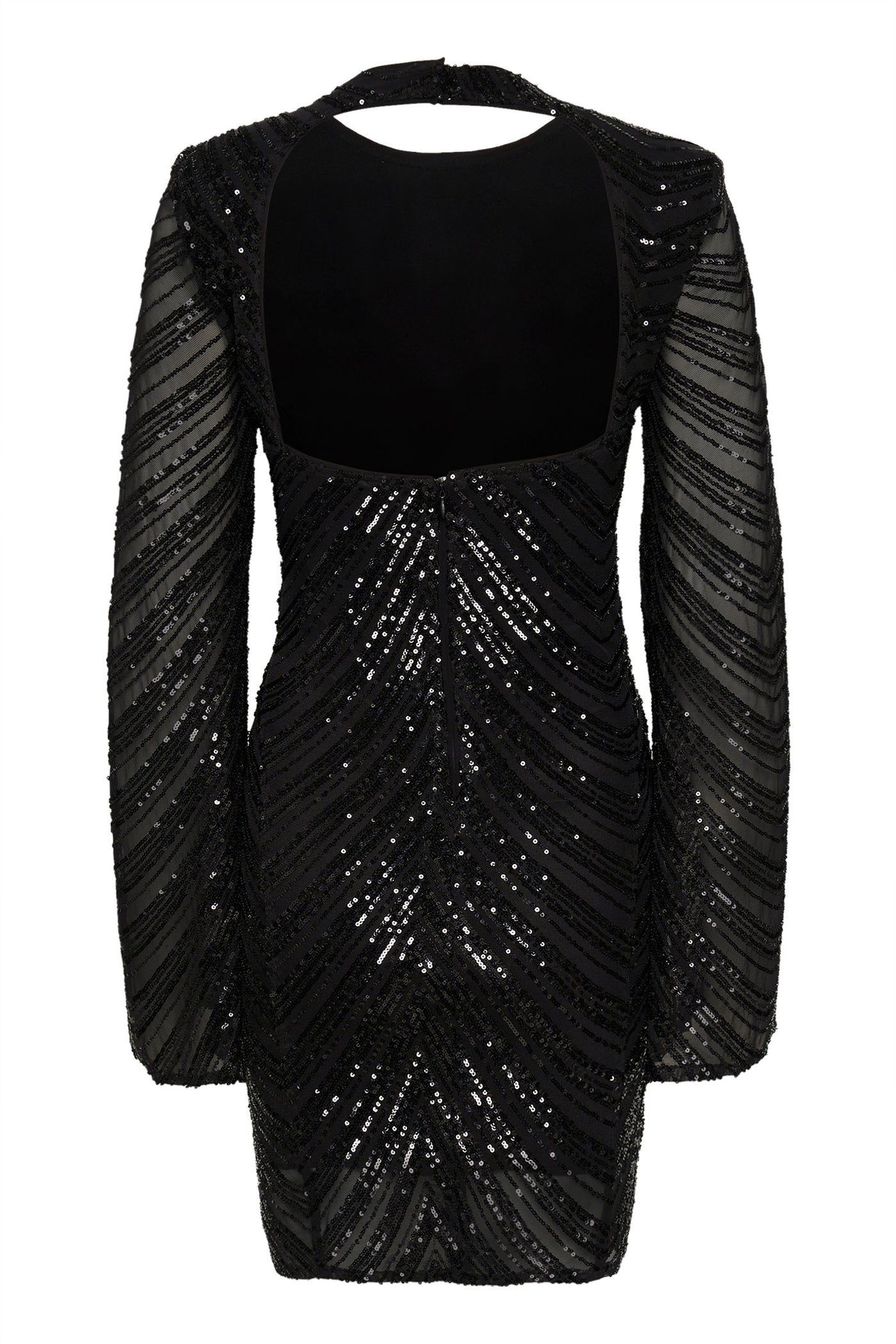 GliraGZ short dress Black sequins - 10909574