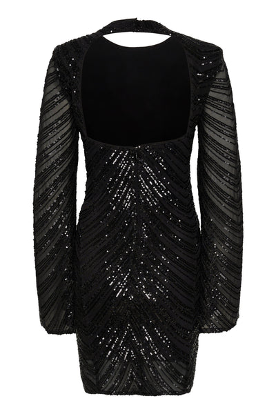 GliraGZ short dress Black sequins - 10909574 Thumbnail