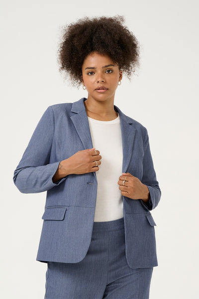 KCsakira Blazer Vintage Indigo - 10580933 Thumbnail