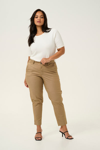 KCleana Chino 7/8 Pants Petrified Oak - 10581546 Thumbnail