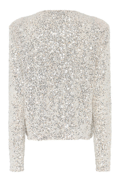 AraluBBCasi blouse Beige/Silver Thumbnail