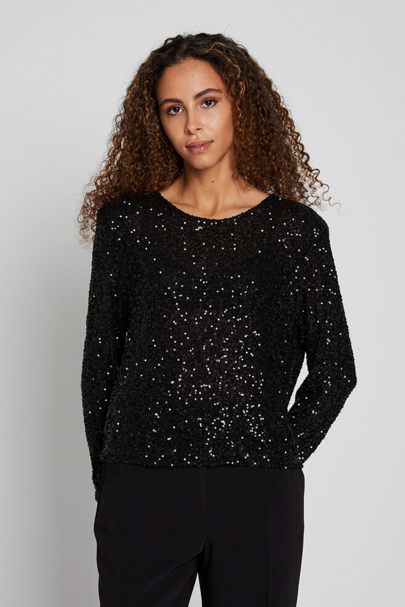 AraluBBCasi blouse Black - BBW4193