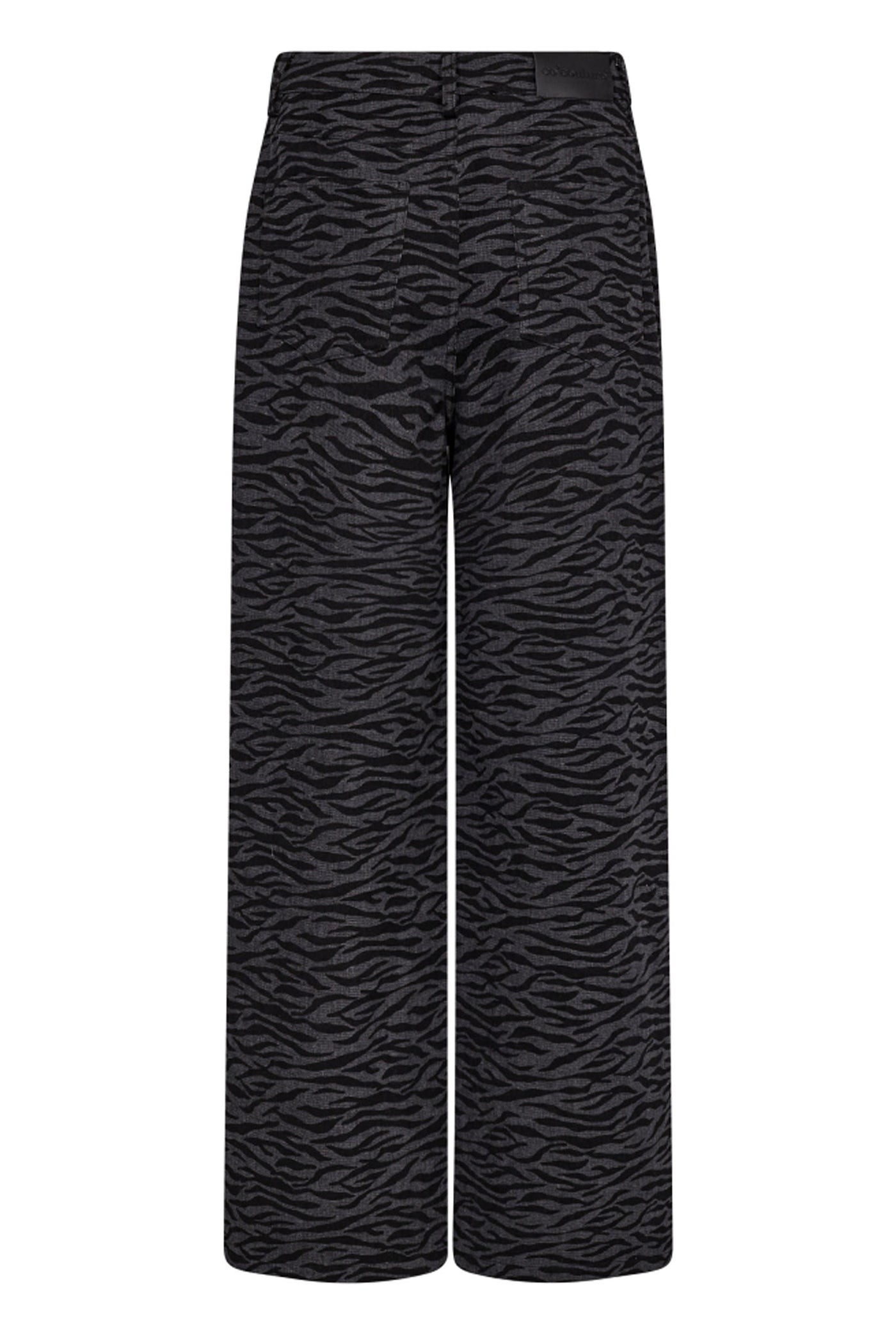 ZebraCC Grey Wide Pant 96-Black - 31331