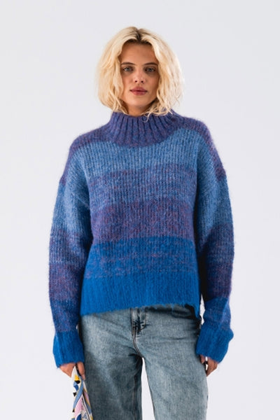 MilleLL Knit LS 20 Blue Thumbnail