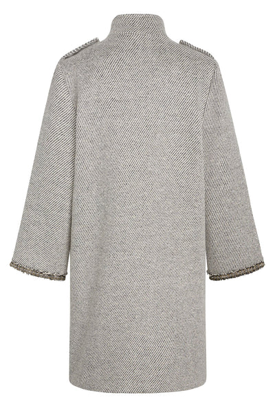 GalantusBBCasja coat black/white - BBW4199 Thumbnail