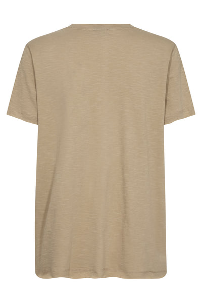 MMZano O-SS Embroidery Tee Sesame - 168100 Thumbnail