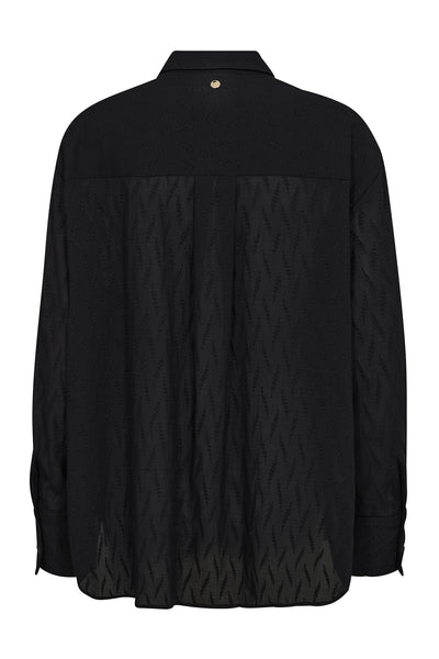 MMBritze Cotton Shirt Black - 168260 Thumbnail