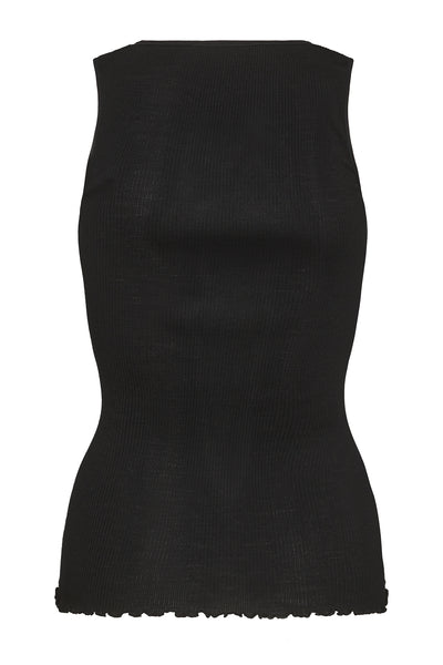 MMElaine Seamless Silk Tank To Black - 168310 Thumbnail