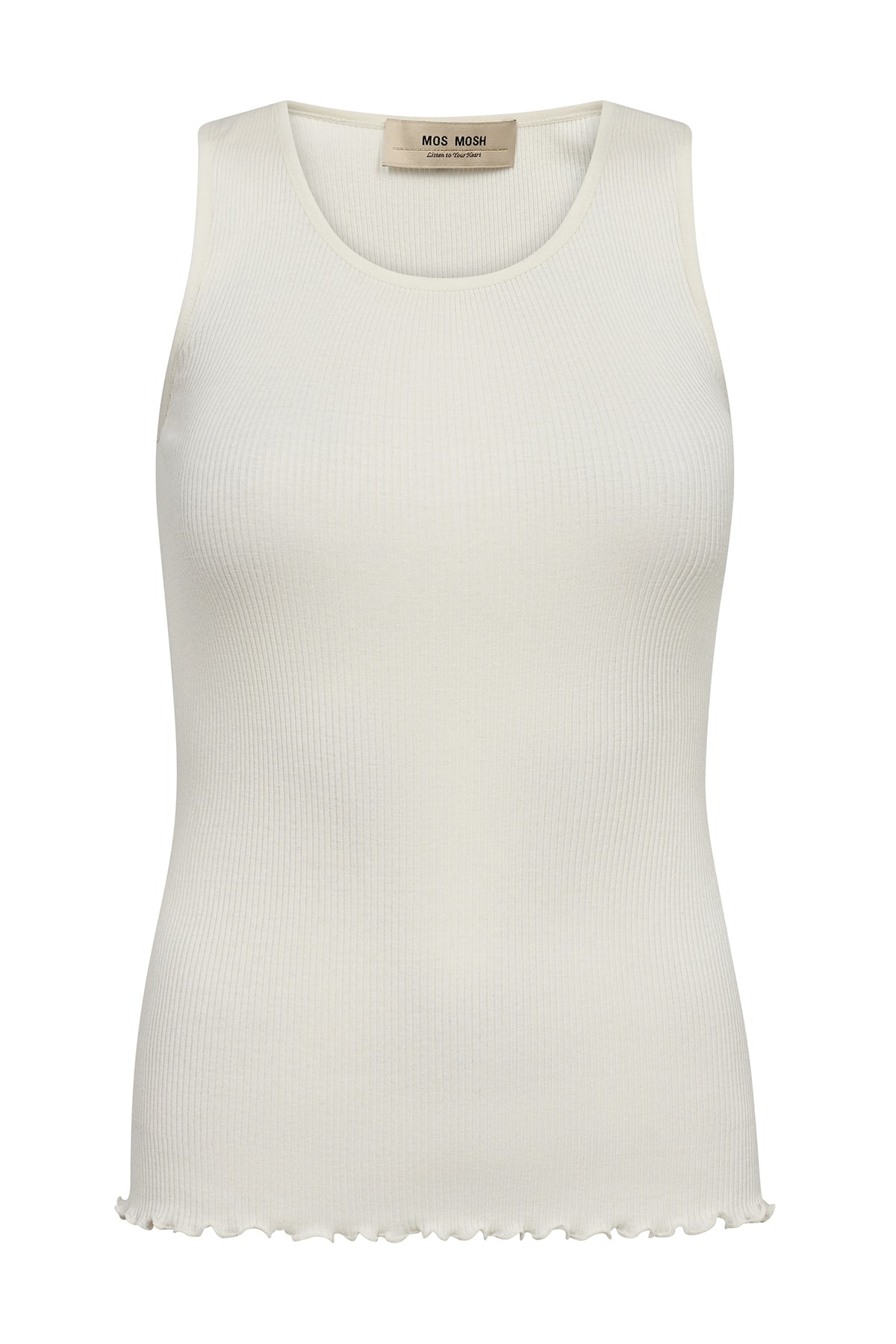 MMElaine Seamless Silk Tank To ECRU - 168310