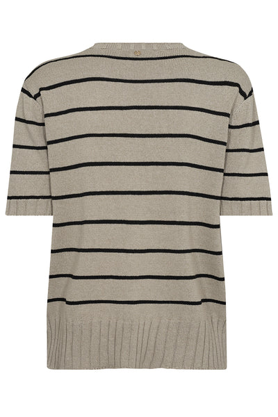 MMFinlo Paper SS Knit Sesame Thumbnail