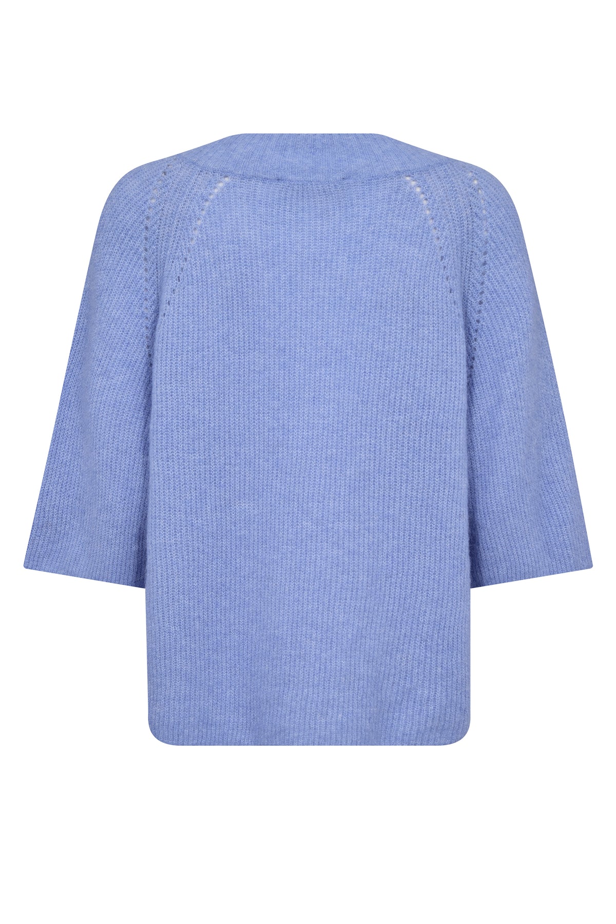MMTaci 3/4 V-Neck Knit Hydrangea - 168770