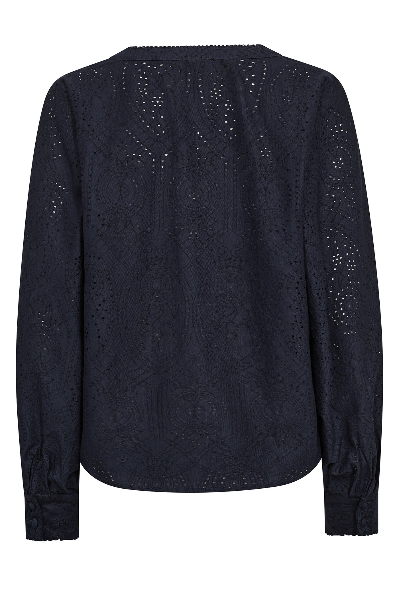 MMYen Sina Lace Blouse Salute Navy - 169430