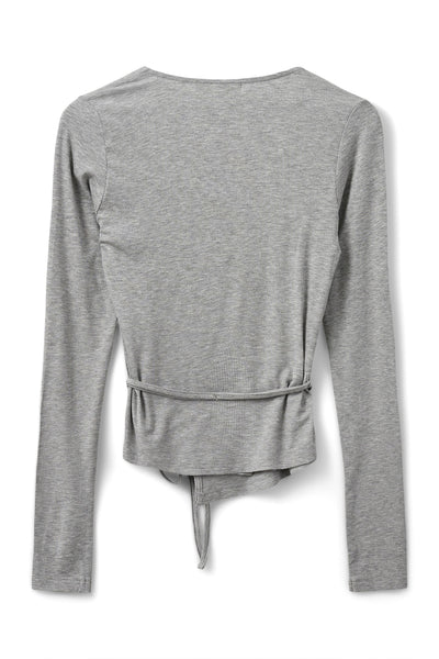 JOODYSW BLOUSE 8000 Grey mel - SNOS558 Thumbnail