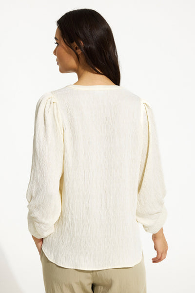 Juliane blouse Creme - 16532 Thumbnail