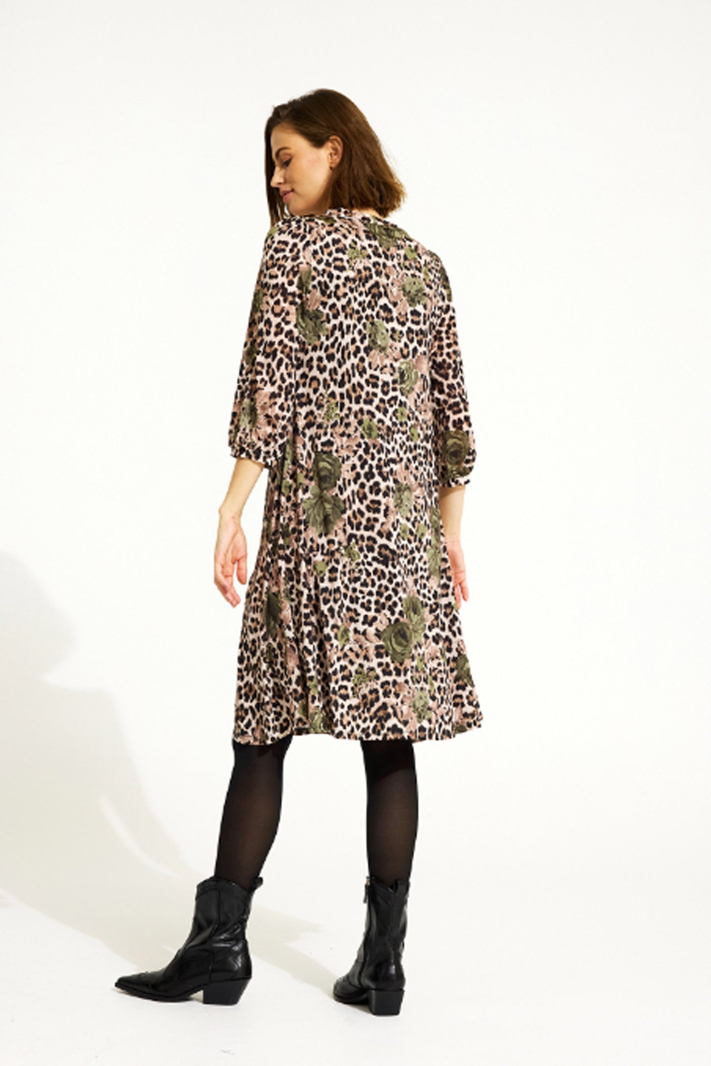 Luzia dress 3/4 sleeves SAND