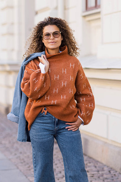 FAM Sweater Short 476 Leather brown Thumbnail