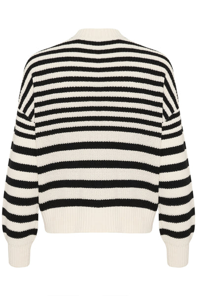 IbenmeiSZ Open Cardigan Black Thumbnail