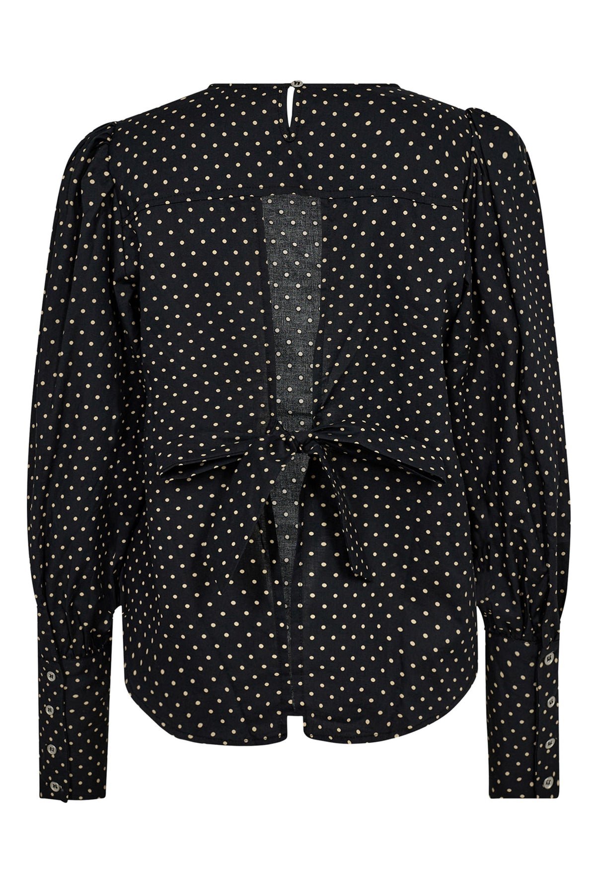 DavinaCC Dot Shirt 96-Black - 35715