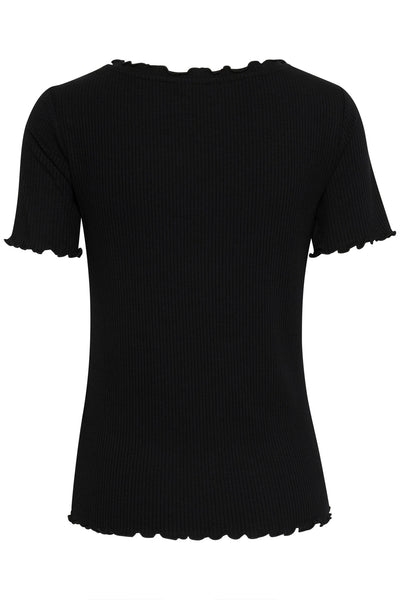 CRRibba Tshirt Pitch Black Thumbnail