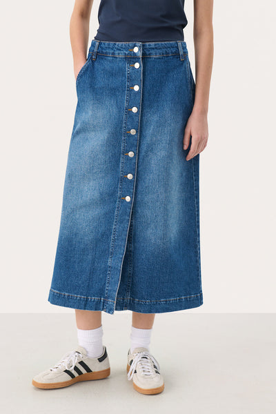 NannabellaPW SK Medium Blue Denim - 30309337 Thumbnail