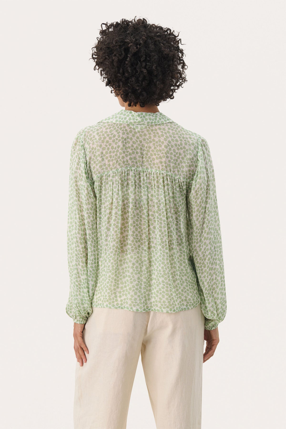 NicholinaPW BL Green Mini Grid Flower - 30309358