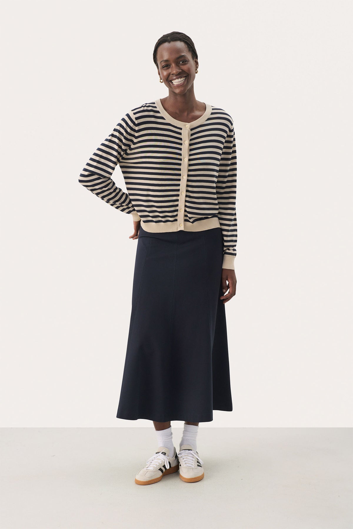 NilliPW CA Navy and French Oak Stripe - 30309517