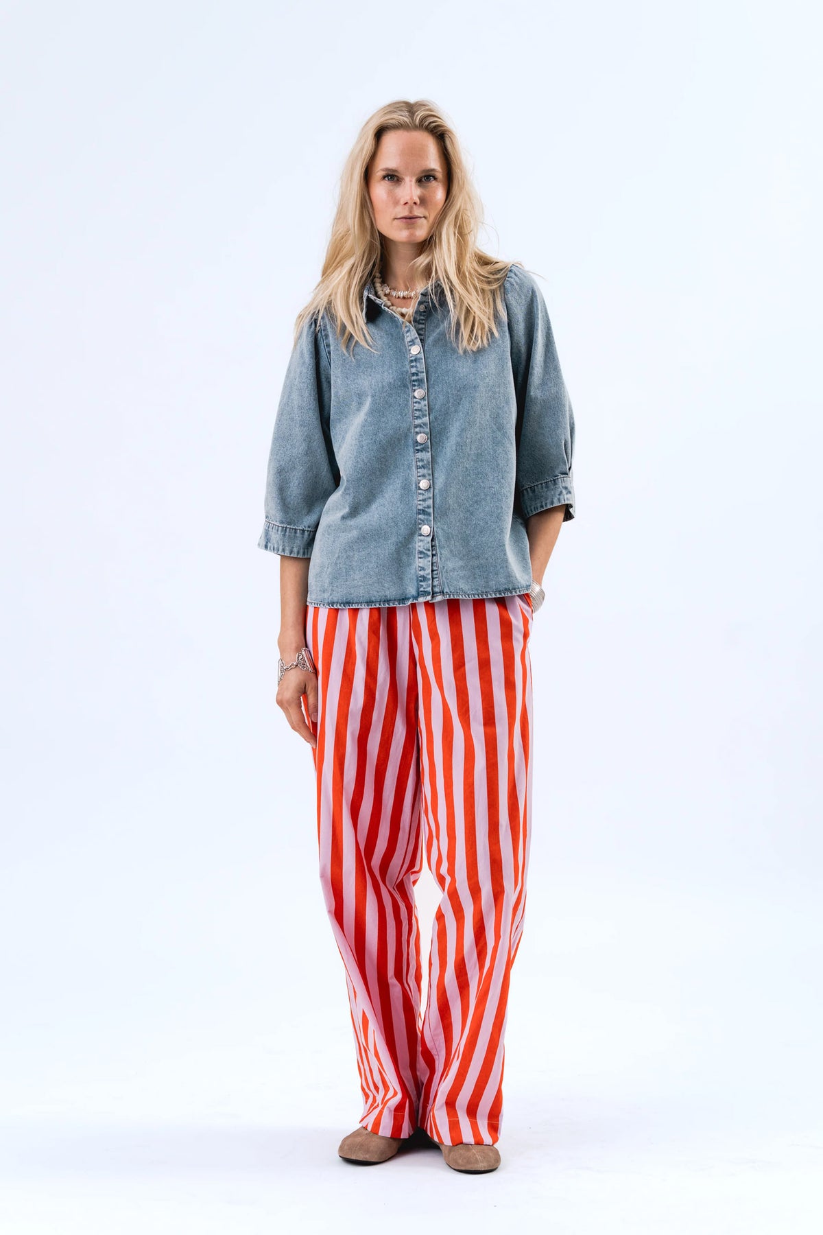 RitaLL Pants 80 Stripe