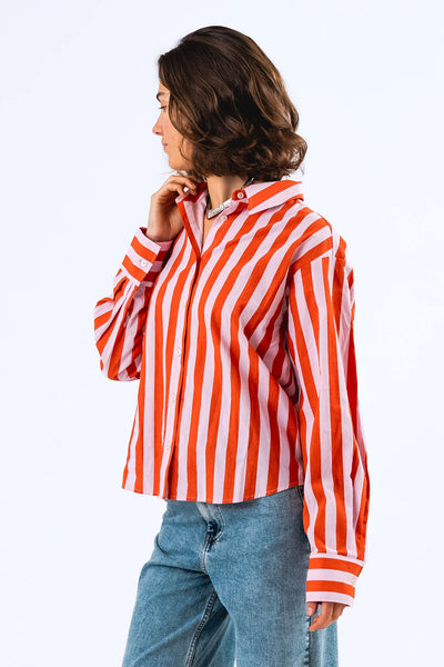 BleekerLL Shirt LS 80 Stripe Thumbnail